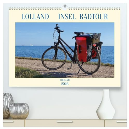 Lolland Insel Radtour = Projekt # 330 (hochwertiger Premium Wandkalender 2026 DIN A2 quer), Kunstdruck in Hochglanz: Mit dem Rad die dänische Insel Lolland umradeln. (CALVENDO Orte)