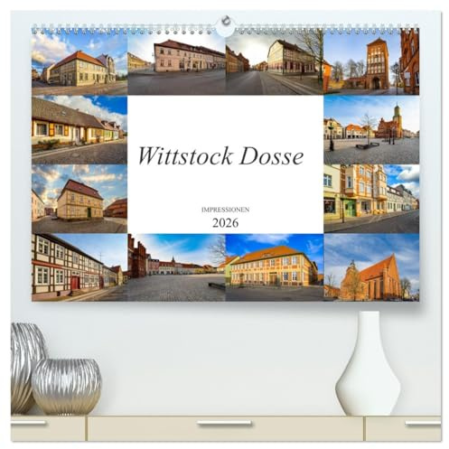 Wittstock Dosse Impressionen (hochwertiger Premium Wandkalender 2026 DIN A2 quer), Kunstdruck in Hochglanz: Ein Kalender mit zwölf wunderschönen Bildern von Wittstock Dosse (CALVENDO Orte)