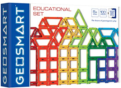 GeoSmart 250012 GEO 600 Construction Toy, Multi-Colored