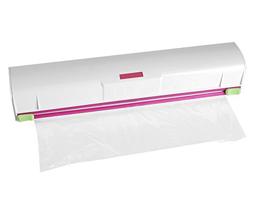 Distributeur de Film, Asixx Dérouleur de Film Alimentaire en ABS avec Lame en Acier Inoxydable pour Film et Feuille