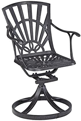 homestyles 6660-53 Outdoor Schaukelstuhl, anthrazit