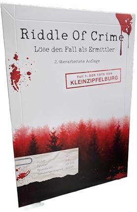 Riddle of Crime Fall 1 - Der Tote von Kleinzipfelburg Krimispiel Ermittler-Spiel 2. überarbeitete Auflage