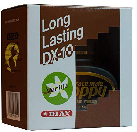 Gracemate Poppy Air Freshener Vanilla (without lighting) 150 ml, room fragrance for at home, truck and car - the room perfume eliminates unpleasant smells, Orange