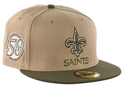 New Era 59Fifty Cap - SIDEPATCH New Orleans Saints - 7 1/4