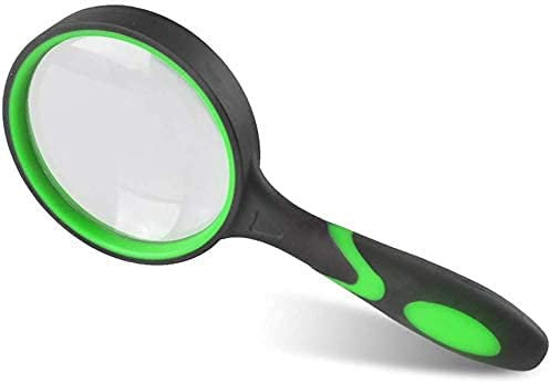 Lupe Lupe Handheld 20 Lupe Identifikationsdruck Herstellung Alter Mann liest antike Lupe Efficency
