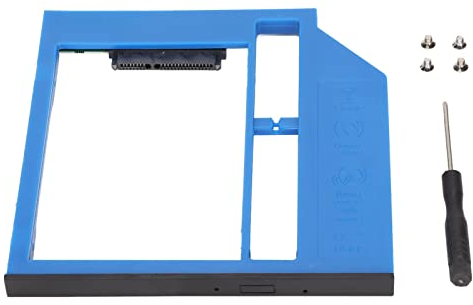 Festplatteneinschub, SATA3 Schnittstelle Wärmeableitung Feine Verarbeitung ABS Kunststoff Festplattenhalter SSD Festplatte Geeignet für 2,5 Zoll Festplatten