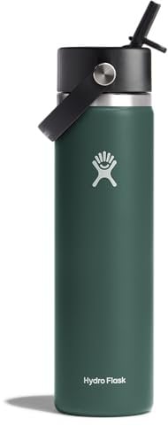 Hydro Flask Wide Flex Straw Cap Fir 24 Oz