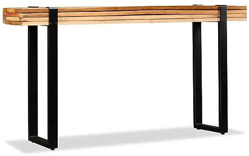 BaraSh Konsolentisch Recyceltes Holz Längenverstellbar Konsolentische FüRs Wohnzimmer Console Cabinet Sideboard Flur Beistelltisch