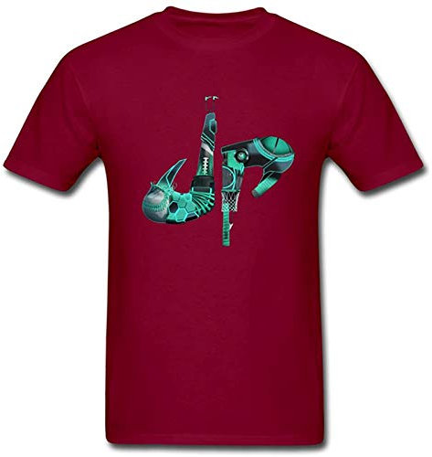 Fashion Dude Basketball Perfect Symbol Males T Shirt Red M