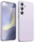 JETech Cover Slim per Samsung Galaxy S24 5G, Piena Protezione Lente Fotocamera, Morbido TPU Sottile Protettiva Cellulare Custodia con Finitura Opaca, Antiurto (Lilla)