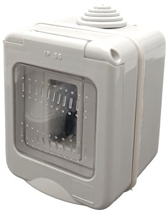 Cassetta scatola esterna idrobox IP55 compatibile con Magic e Gewiss system 1 Posti