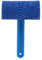 Rouleau à Peinture - Rouleau à Peinture Effet Grain de Bois en Caoutchouc Bleu avec Poignée - Outil de Peinture à Grain de Bois Bricolage - pour Meubles de Sol Muraux, Décoration