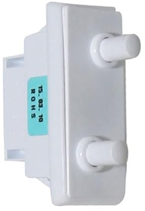 Masterpart Interruptor de puerta para interior, actuador de bombilla compatible con frigoríficos y congeladores Samsung