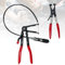 Pince a Collier Durite 2 Pièces,Pince a Collier Durite, Pince Collier Echappement,Pince Durite Autoserrant Pince Flexible Auto pour Réparation de Voiture
