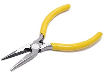 Needle Nose Pliers, Jewelry Pliers for for Crafts Wire Wrapping Jewelry, Yellow