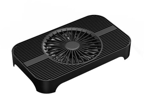 IMCCZONY Ventilador de Base de Enfriamiento Enrutador Z-X3 Soporte Rack Interfaz Alimentación USB Soporte para Disipadores de Ventilador 140 mm para Refrigeración Host del Enrutador