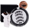Magnetische Wimpern, Natürlich Look Magnet Wimpern mit Applikator, Kein Kleber erforderlich Magnetic Lashes, Wiederverwendbare 3D Wimpern Magnetisch Ohne Eyeliner, Einfach zu Tragen & zu Entfernen