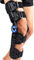Vexorium Ortesis de Rodilla postquirúrgica,Rodillera con bisagras ROM, inmovilizador de Rodilla Ajustable para postoperatorio para Lesiones de ligamento Cruzado Anterior,Left Side
