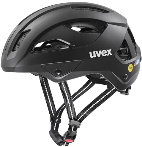 uvex City Stride Helm, Mattes schwarz