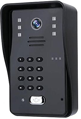 IUBGFTO Telefontür Drahtloses WiFi-Video-Türsprechanlagen-Türklingel-IP-Gegensprechanlage, 1080P AHD-Kamera-Gegensprechanlage