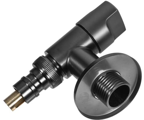 HOMSFOU Küchen Wasserhahn Absperrventil Für Waschmaschine Automatischer Stopp Edelstahl Für Badezimmer Küchen Und Balkone Schützt Vor Wasserschäden Und Spart Wasser