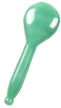 Jade Massage Zauberstab Löffel Gua Sha Werkzeug Akupunkturpunkt Stift Massager Meridian Gesicht Hautpflege