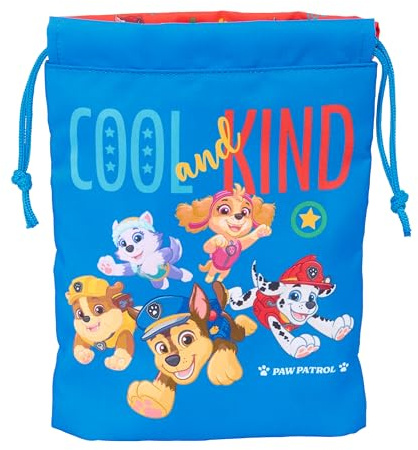 Paw Patrol Cool – Lunch Bag, Pencil Case, Quality and Maximum Resistance, Food Holder, Recreation, 20 x 25 cm, Red/Blue, M, Casual