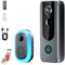GuardianBell Pro – Smart WiFi Doorbell & Security Cam in One, Auto-Capture, 160° View, 42-Day Battery,Smart WiFi Doorbell & Security Cam in One, 2-Way Talk, Instant Alerts, Easy Install (M20)