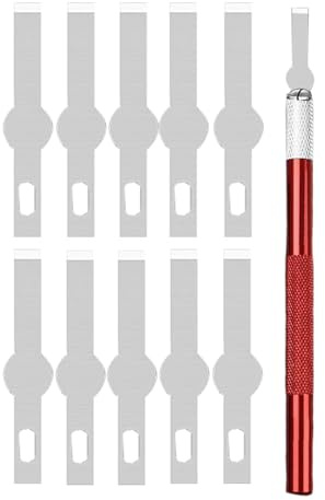 Metal Spatula - Glue Remover for Phone Repair | Precise Lever Handle | Precise Non-Slip Handle to Open Computer Cover and Screen