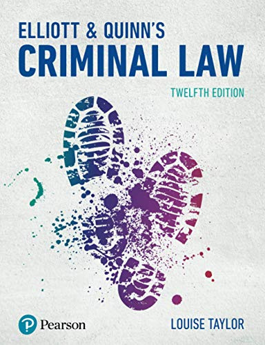 Elliott & Quinn's Criminal Law