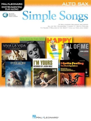Simple Songs-Altsaxophon-BOOK+AUDIO-ONLINE