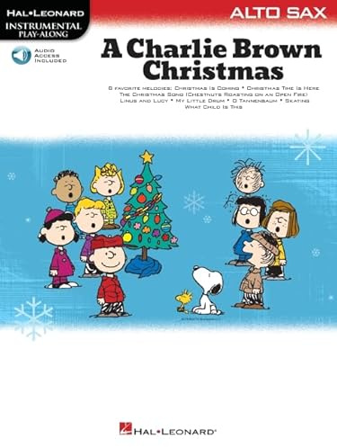 A Charlie Brown Christmas: Alto Sax Book With Online Audio
