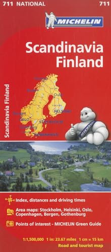 Michelin Scandinavia Finland Map 711
