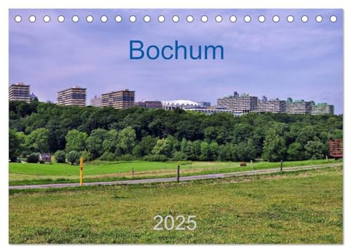 Bochum / Geburtstagskalender (Tischkalender 2025 DIN A5 quer), CALVENDO Monatskalender: Bochum ich komm aus Dir ! (CALVENDO Orte)