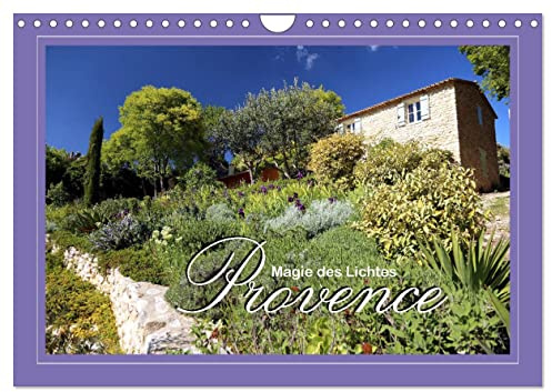 Provence - Magie des Lichtes (Wandkalender 2026 DIN A4 quer), CALVENDO Monatskalender: Reiseimpressionen aus der Haute-Provence, die durch eine Natur ... kahlen Gipfeln besticht. (CALVENDO Natur)