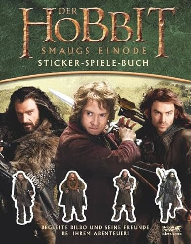 Der Hobbit: Smaugs Einöde - Sticker-Spiele-Buch: Sticker-Spiel-Buch
