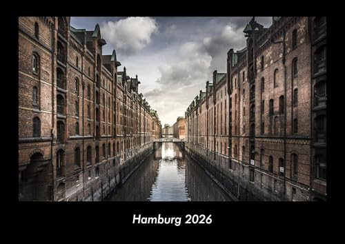 Hamburg 2026 Fotokalender DIN A3: Monatskalender mit Bild-Motiven aus Orten und Städten, Ländern und Kontinenten