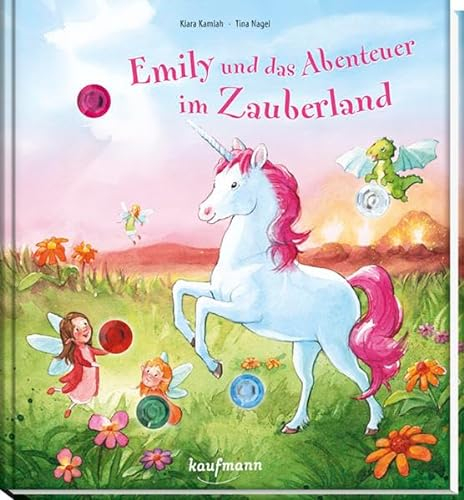 Emily und das Abenteuer im Zauberland: Funkel-Bilderbuch mit Glitzersteinen (Bilderbuch mit integriertem Extra: Kinderbücher ab 3 Jahre)