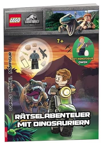 LEGO® Jurassic World™ – Rätselabenteuer mit Dinosauriern: mit LEGO® Minifigur Owen Grady