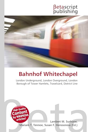 Bahnhof Whitechapel: London Underground, London Overground, London Borough of Tower Hamlets, Travelcard, District Line