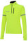 Airtracks Herren Winter Thermo Fahrradtrikot Langarm - Fleece Laufshirt - Quick Dry Funktionsshirt - Warm - neon - XXL