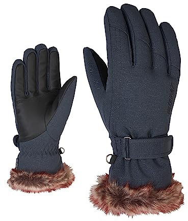 Ziener Damen Kim Lady Glove Ski-Handschuhe / Wintersport |warm, atmungsaktiv, 8.5
