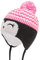 Marhatter Baby Kindermütze Bommelmütze Mädchen Mütze Pinguin Ohrenmütze warm mit Teddy-Fell Fleece gefüttert 9662