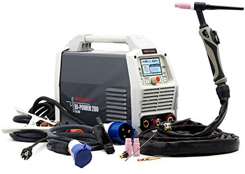 Bi-Power 200 DC TIG WIG DC PULS 200A Inverter Schweißmaschine Edelstahl Schweißgerät