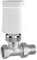 Qiumi Kühlerantriebsventil,Tuya ZigBee3.0,Intelligentes programmierbares Thermostat,Temperaturheizung, TRV, Alexa, Sprachsteuerung Mit Messingventil DN20