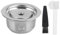 Nicoone Wiederverwendbarer Kaffeefilter, 230 ml, Edelstahl, wiederverwendbar, Kaffeekapsel-Set, Zubehör für Vertuo Plus