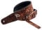 Ortega Guitars Gitarrengurt Länge Verstellbar - Akustik Gitarre / Bass, E-Gitarre, E-Bass - Classic Series - Echtleder, Chestnut Tree (OSCL-2)