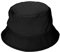 Sibba Fischerhut Sommerhut Fischerhut Unisex Verstaubare Hüte Sonnenhut Fischerhüte für Halloween Damen Herren Urlaub Wandern Camping Einkaufen Freizeithut 56-58 cm einfarbige Farben Schwarz M