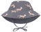 LÄSSIG Baby Kinder Sonnenhut Strandhut Sommerhut Sonnenschutz Kinderhut Babymütze wendbar atmungsaktiv UV-Schutz 80/Sun Protection Bucket Hat Tiger grey, Größe: 43/45
