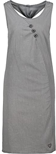Alife and Kickin Damen CameronAK DNM B Top Dress Kleid Damenkleid Jeanskleid Freizeitkleid Sommerkleid XS-XXL, Steal Denim, M